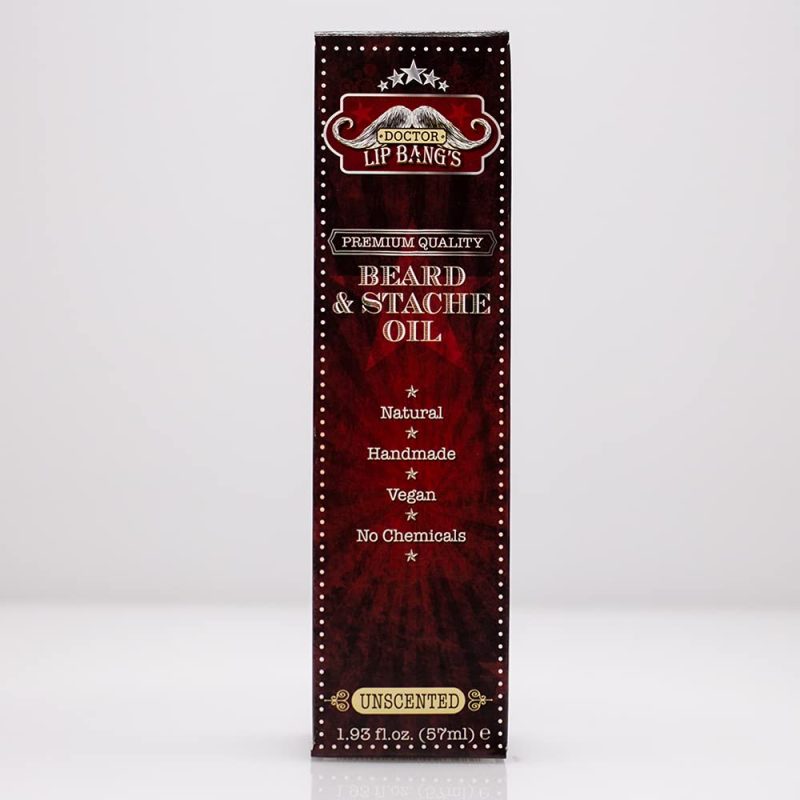 Doctor Lip Bang's Vegan Beard And Stache Oil1