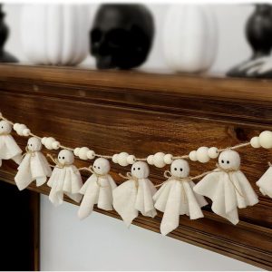 Ghosts Wooden Halloween Decor