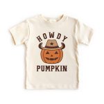 Howdy Pumpkin Halloween Kids Shirt