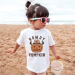 Howdy Pumpkin Halloween Kids Shirt5