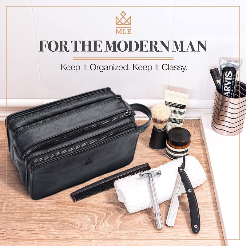 Leather Toiletry Bag For Men1