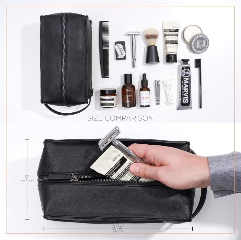 Leather Toiletry Bag for Men_03