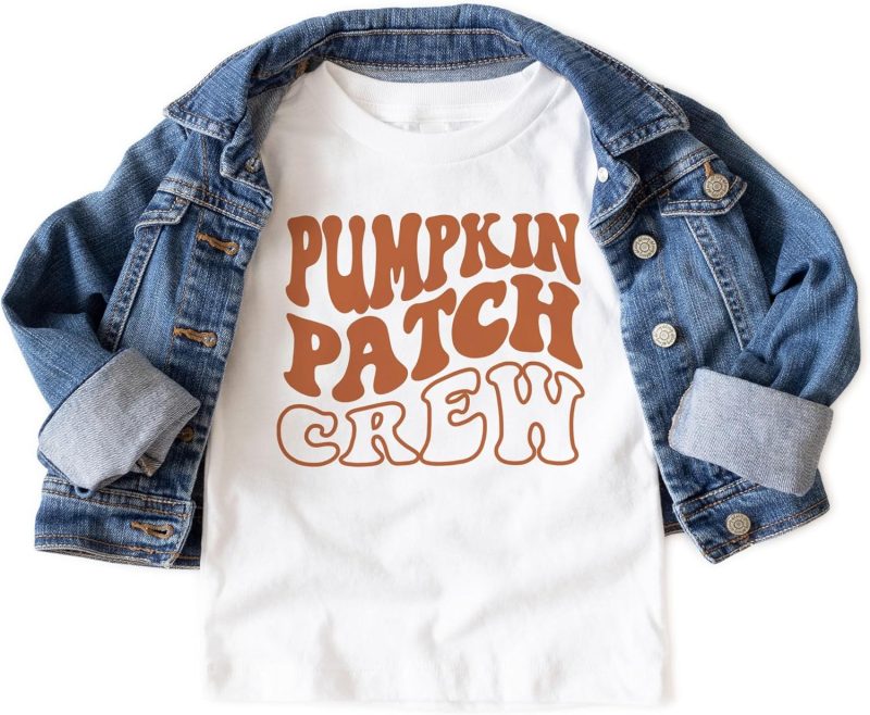 Pumpkin Patch Crew Kids Shirt 3