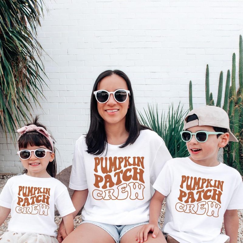 Pumpkin Patch Crew Kids Shirt 4