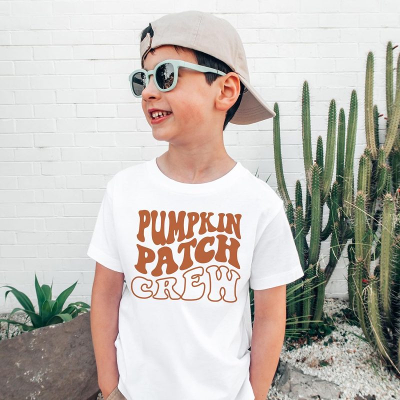 Pumpkin Patch Crew Kids Shirt7