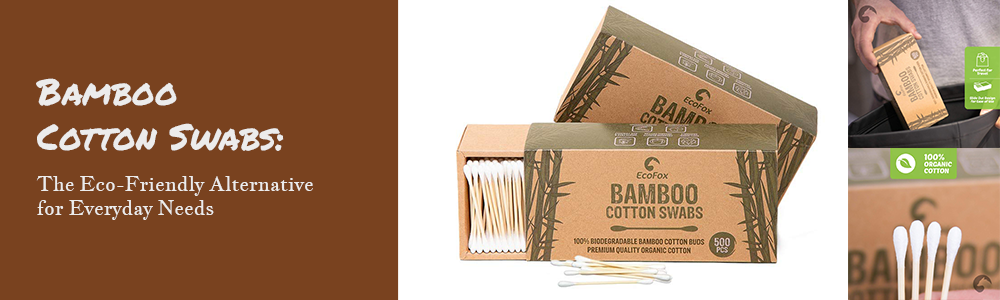 Bamboo Cotton Swabs