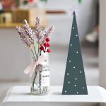 3 Pcs Wooden Christmas Trees