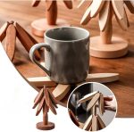 4 Wooden Trivets for Hot Dishes