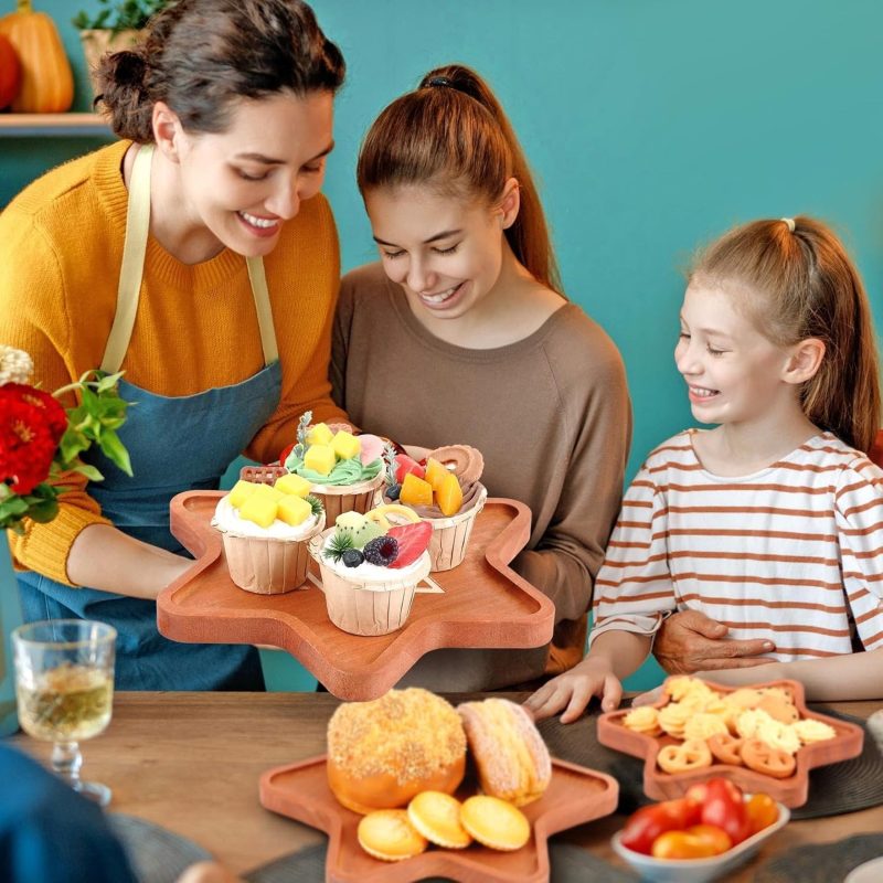 Hanukkah Platters Wood Decorative Trays_06