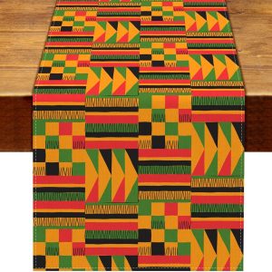 Nepnuser African Print Table Runner 1