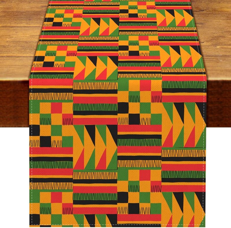 Nepnuser African Print Table Runner 1