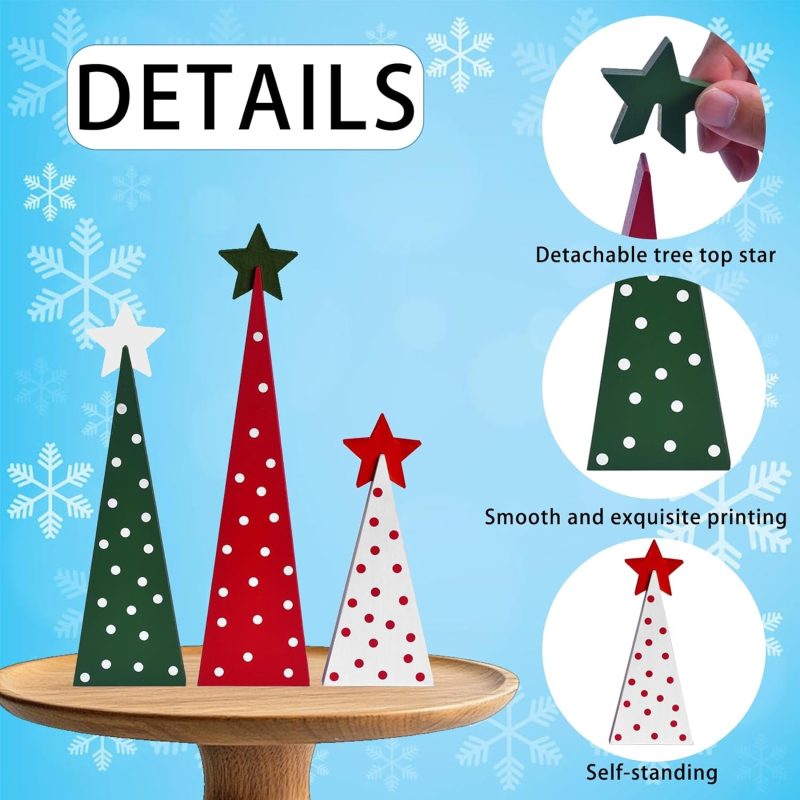 Pcs Wooden Christmas Trees_04