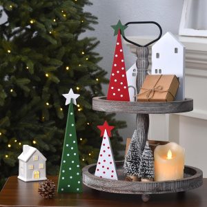 Pcs Wooden Christmas Trees_05